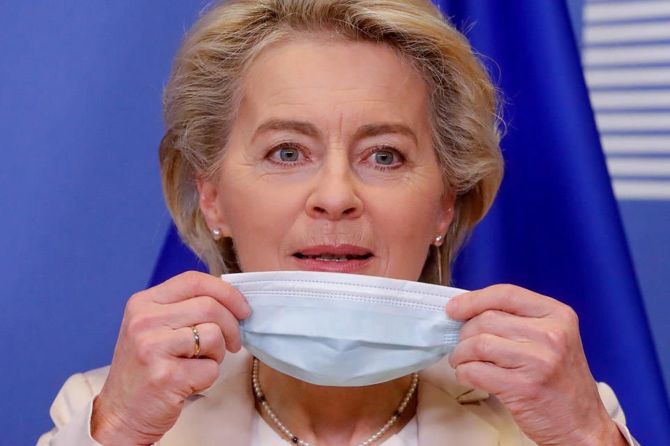 European Commission President Ursula von der Leyen 