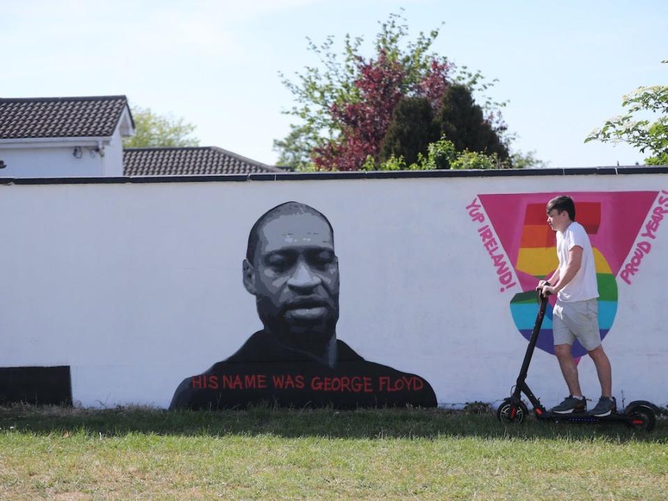 george floyd mural dublin ireland