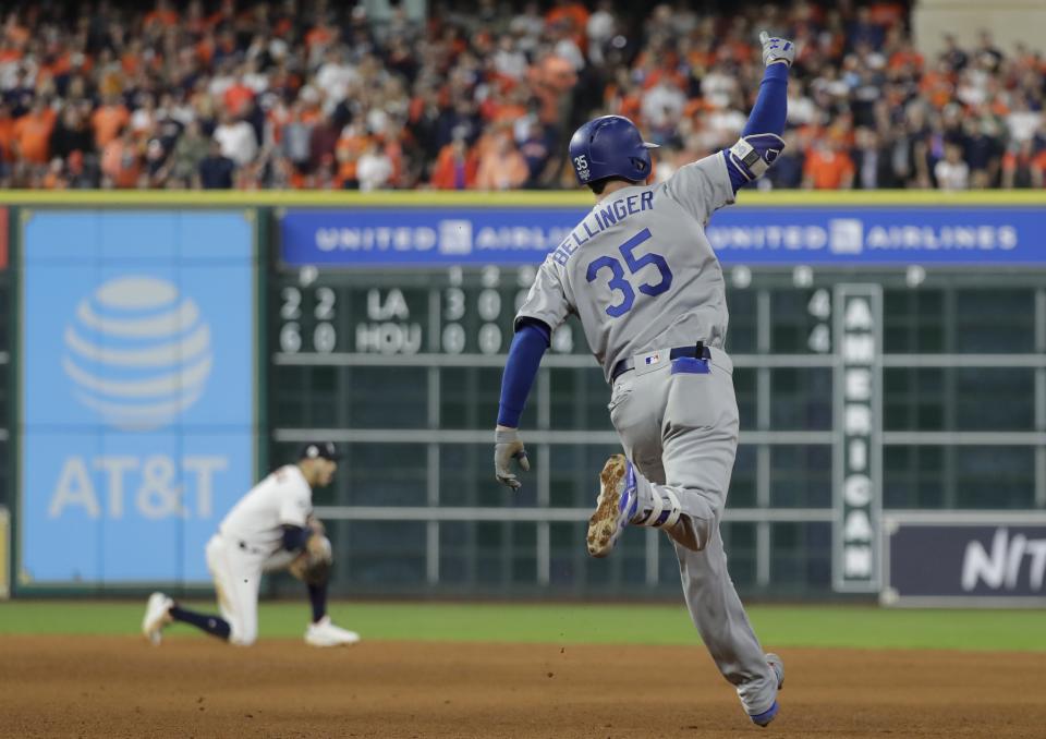 Cody Bellinger hit 39 home runs as a 21-year-old rookie in 2017. (AP Photo)