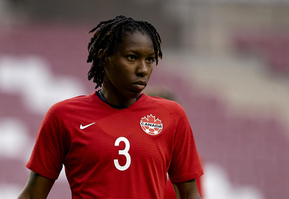 A breakout player at the 2015 World Cup as a 19-year-old, Buchanan has all the physical tools to be a world-class center back. And she might have to be one, like, right now for Canada to make a deep run in France.