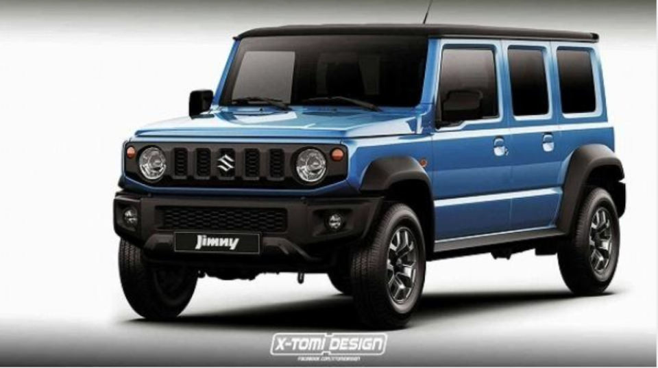 日媒稱 Jimny 將在 2020 年推出五門版本，讓實用性更加提升。