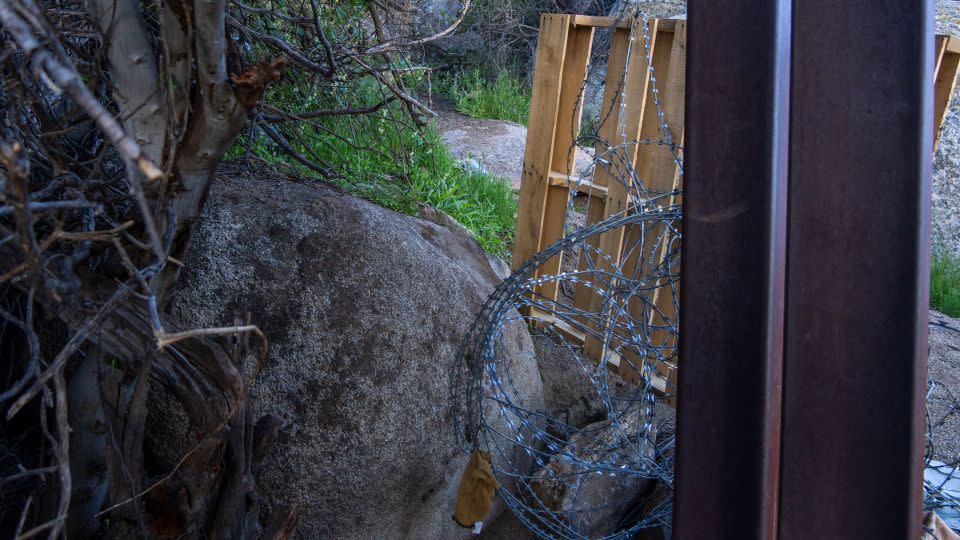 Officials on both sides of the border let each other know when repairs are needed or where patrols could be stationed. - Evelio Contreras/CNN