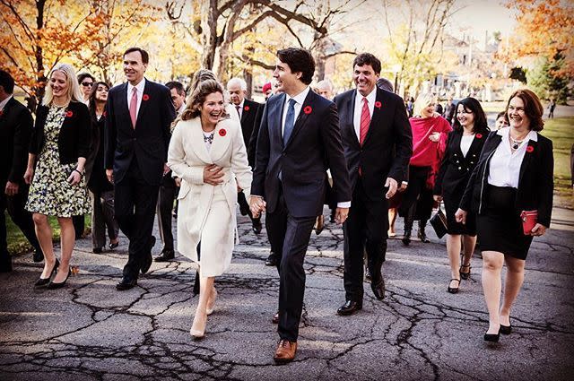 Justin Trudeau via Instagram: “Next Friday marks our #first100 days in office! I’m proud of what we’ve accomplished together since November 4, and over the next week I’ll be sharing some never-before-seen photos from the past 3 months. There’s still much work to be done - thank you for your support.” 