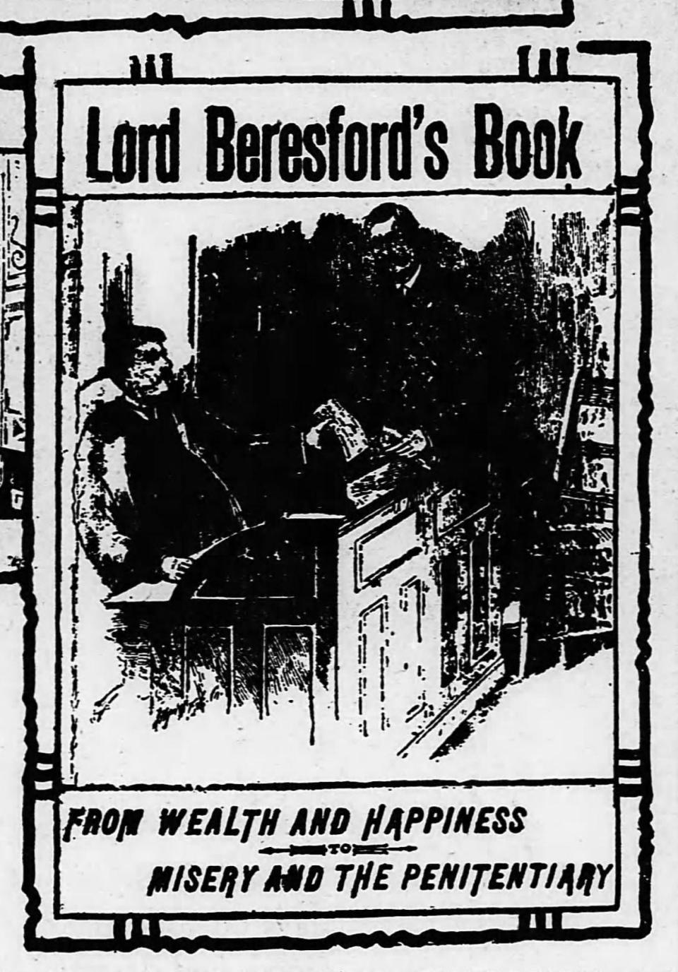 "Lord Beresford's Book," pictured in the Asheville Citizen Times on March 26, 1950.