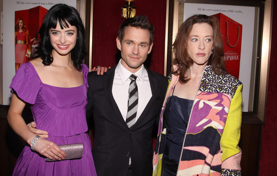 Confessions of a Shopaholic NY Premiere 2009 Krysten Ritter Hugh Dancy Joan Cusack