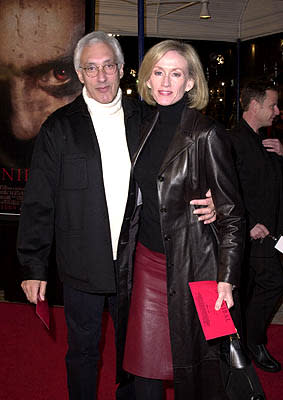 Steven Bochco with gal at the Mann Village Theater premiere of MGM's Hannibal