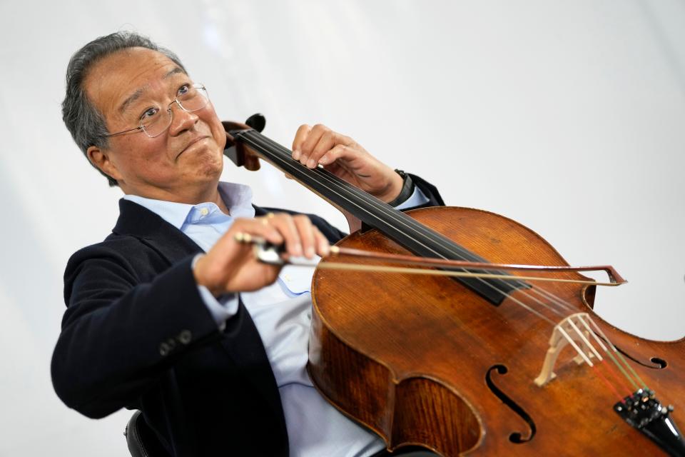 World-renowned cellist Yo-Yo Ma will headline "Our Common Nature: An Appalachian Celebration,” a cultural festival being presented in association with Big Ears. Yo-Yo Ma will be perform alongside other artists in World's Fair Park May 26, 2023.