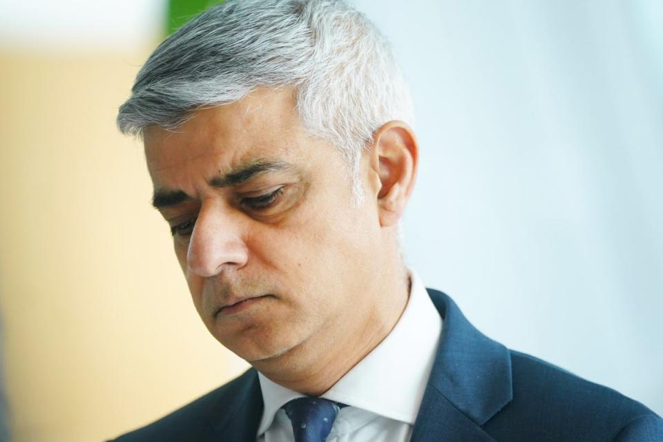 Sadiq Khan has said he will keep tabs on the result in Paris (PA)