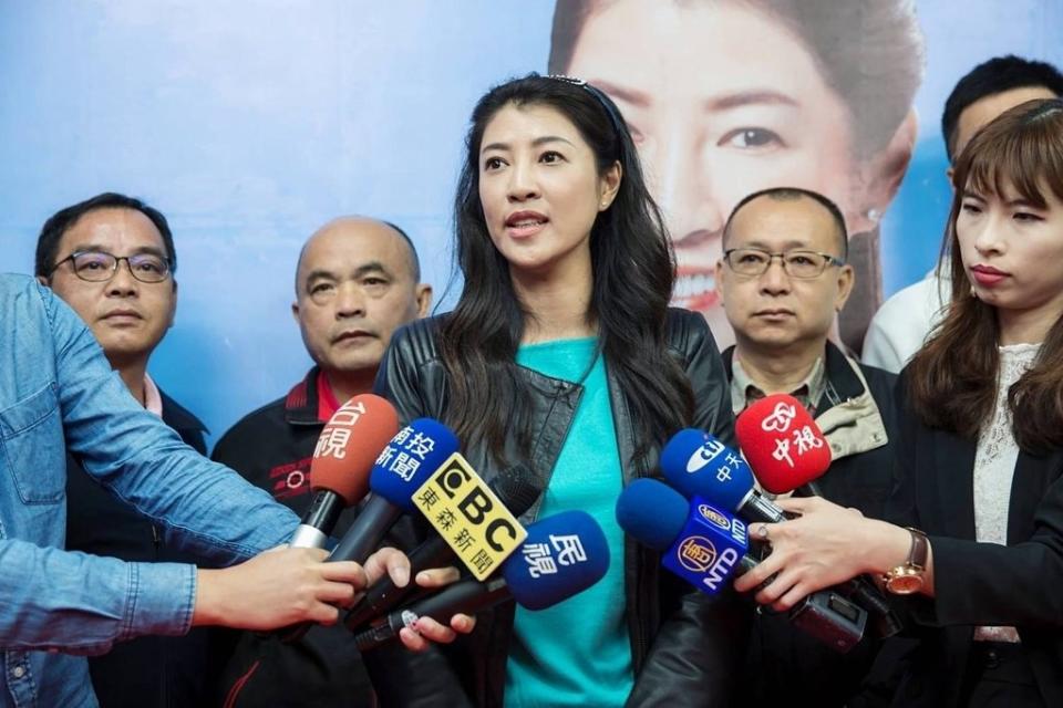 許淑華表態參加國民黨南投縣長參選人初選（照片取自許淑華臉書）