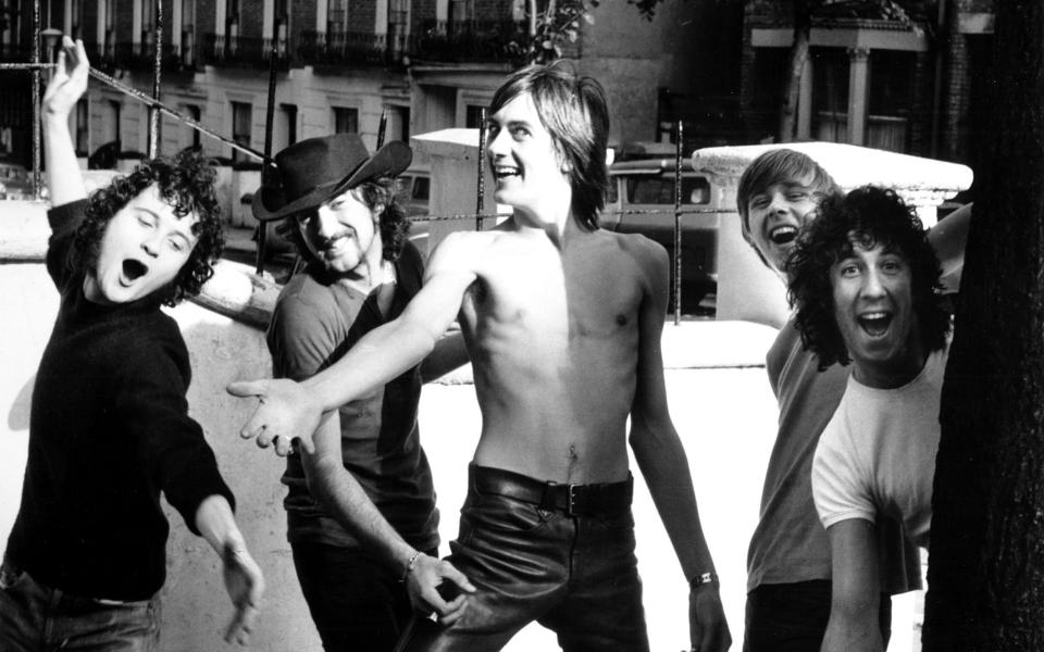 Fleetwood Mac in 1968, l-r, Jeremy Spencer, John McVie, Mick Fleetwood, Danny Kirwan and Green - Michael Ochs Archives/Getty Images