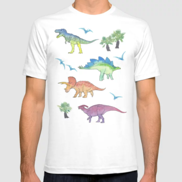 <p><a href="https://go.redirectingat.com?id=74968X1596630&url=https%3A%2F%2Fsociety6.com%2Fproduct%2Fdinosaurs-painting-by-frank-joseph_t-shirt&sref=https%3A%2F%2Fwww.cosmopolitan.com%2Fstyle-beauty%2Ffashion%2Fg31249681%2Ffathers-day-gifts-from-wife%2F" rel="nofollow noopener" target="_blank" data-ylk="slk:Shop Now;elm:context_link;itc:0;sec:content-canvas" class="link ">Shop Now</a></p><p>Dinosaurs! Tee</p><p>$21.00</p><p>society6.com</p><span class="copyright">Courtesy Image</span>