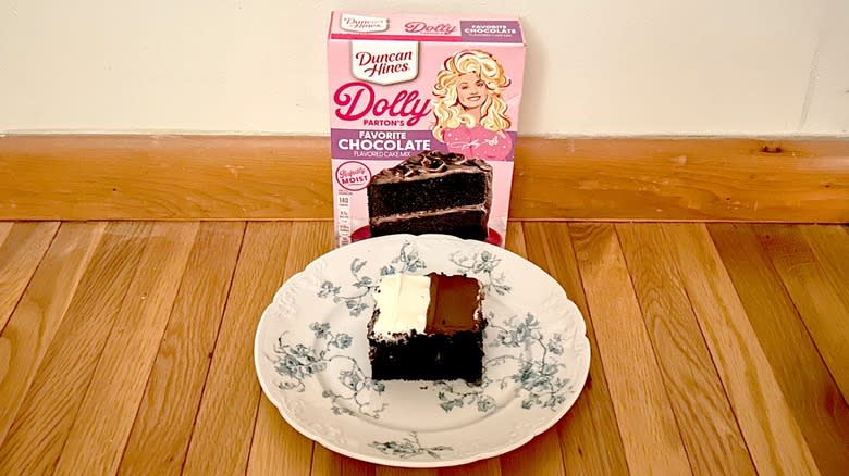 Dolly Parton's Favorite Chocolate Flavored Cake Mix