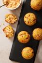 <p>The flavor squad is here to provide standard <a href="https://www.delish.com/cooking/recipe-ideas/a39025278/honey-butter-cornbread-muffins-recipe/" rel="nofollow noopener" target="_blank" data-ylk="slk:corn muffins;elm:context_link;itc:0;sec:content-canvas" class="link ">corn muffins</a> with a mega boost. The result is pimiento cheese corn muffins, which take their cues from the classic <a href="https://www.delish.com/cooking/g1823/southern-inspired-recipes/" rel="nofollow noopener" target="_blank" data-ylk="slk:Southern;elm:context_link;itc:0;sec:content-canvas" class="link ">Southern</a> cheese dip. Packed with shredded cheddar, diced pimiento peppers, garlic powder, and a generous amount of cayenne, the result is a savory delight.</p><p>Get the <strong><a href="https://www.delish.com/cooking/recipe-ideas/a40740993/pimiento-cheese-corn-muffins-recipe/" rel="nofollow noopener" target="_blank" data-ylk="slk:Pimiento Cheese Corn Muffins recipe;elm:context_link;itc:0;sec:content-canvas" class="link ">Pimiento Cheese Corn Muffins recipe</a></strong>.</p>