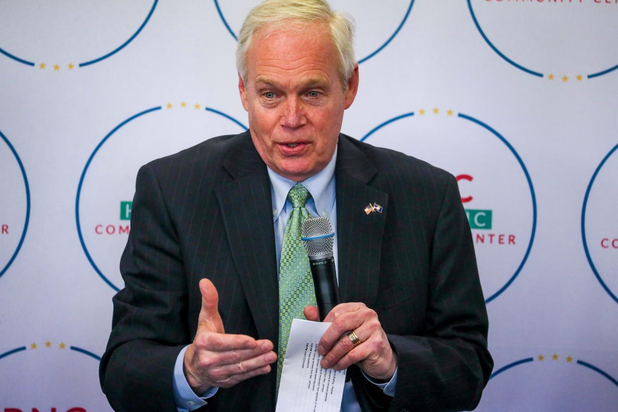 U.S. Sen. Ron Johnson said he won't change his position on blocking the nomination of Milwaukee County Circuit Judge William Pocan to an open seat on the federal court in Green Bay.