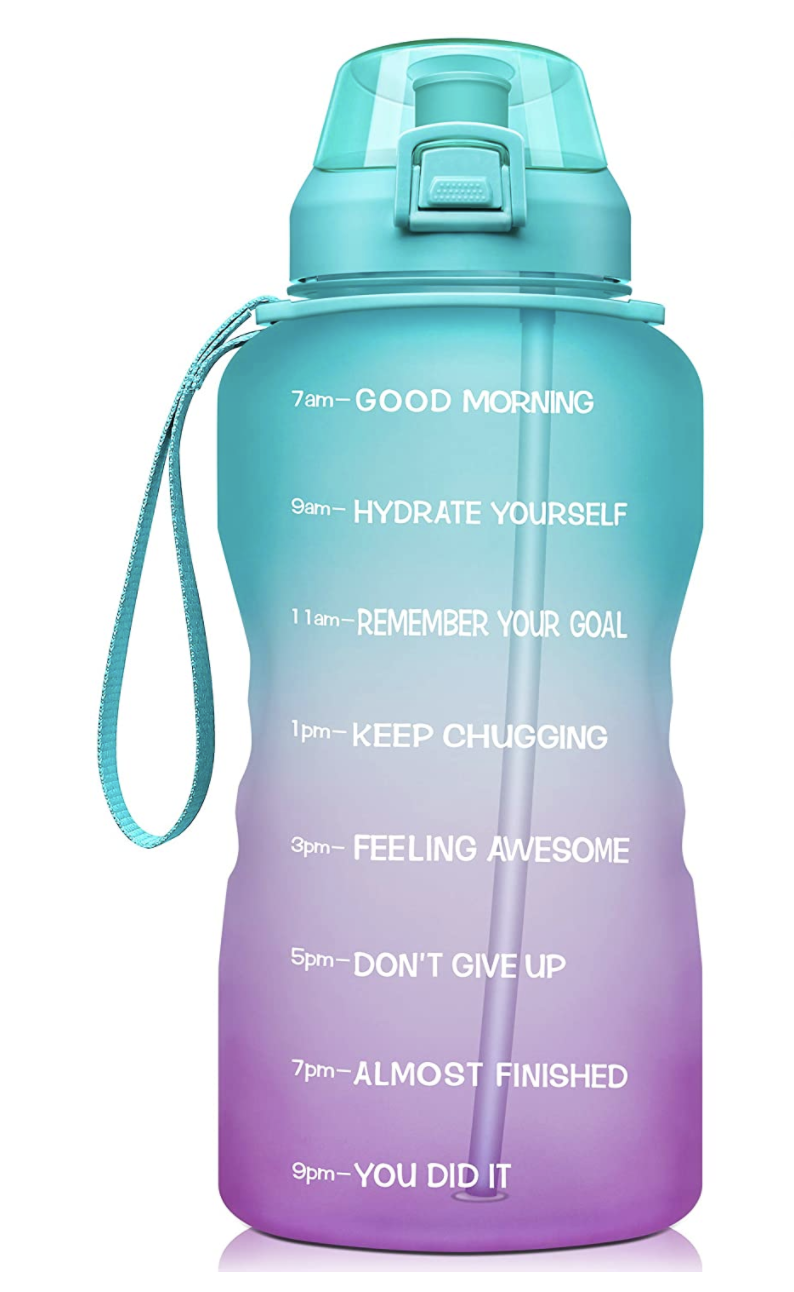 Fidus Large 1 Gallon/128oz Motivational Water Bottle - Amazon