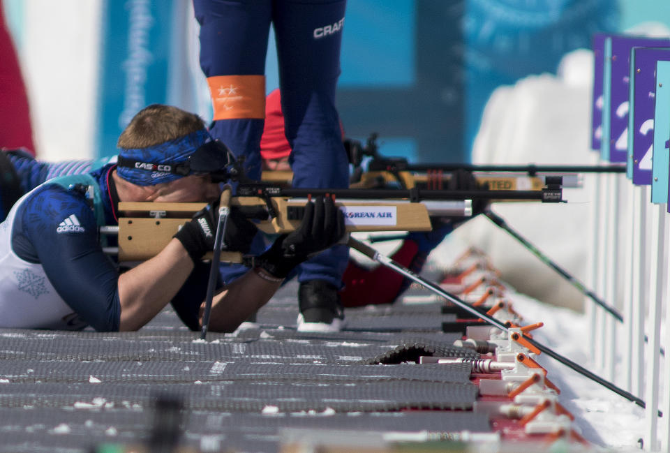 Meenagh competed in six cross country and biathlon events in PyeongChang