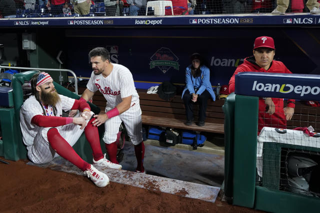 Sean Murphy 'believes he touched bat' in questionable catcher interference  call that led to Phillies' run