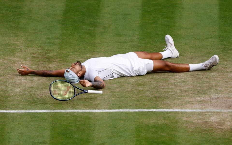 Nick Kyrgios reaches first ever Wimbledon semi final with straight-sets win over Cristian Garin - latest updates - Steve Paston/PA