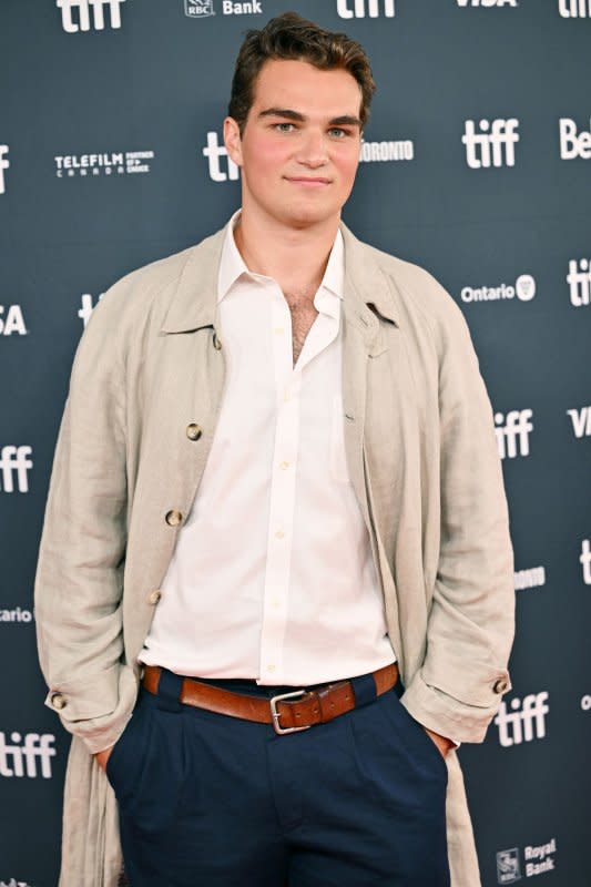 Ray Nicholson attends the premiere of the film “The Last Man” at the Toronto International Film Festival. "Gonzo Girls" in 2023. File photo by Chris Chew/UPI