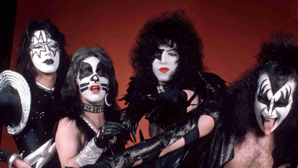  Kiss’s classic 1970s line up. 