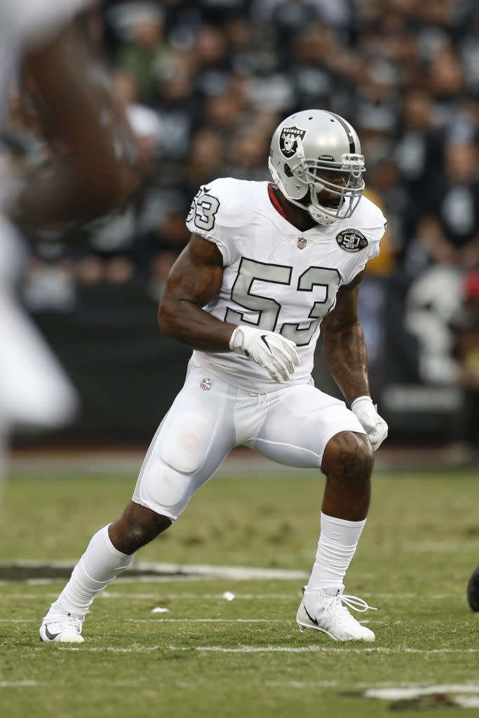 Oakland Raiders linebacker NaVorro Bowman