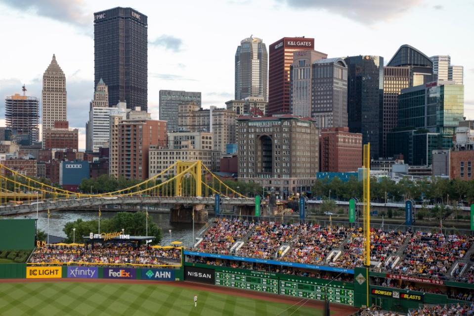 PNC Park, home of the Pirates is a destination for many baseball fans. Icon Sportswire via Getty Images