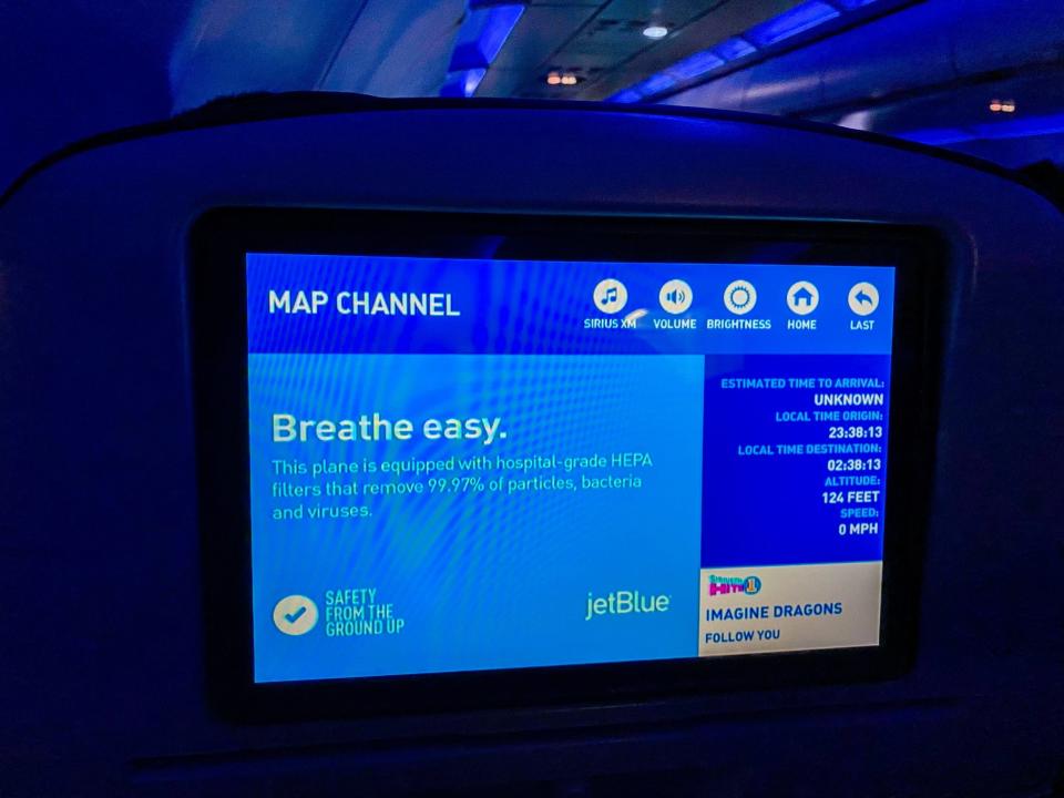 Flying on JetBlue Airways during pandemic