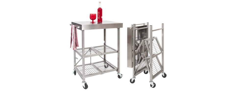 12) Origami Folding Bar Cart