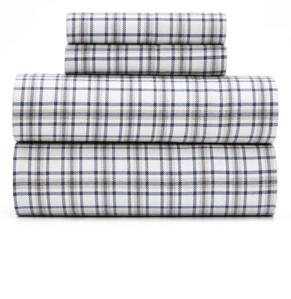 Pearce Plaid Flannel Sheet Set