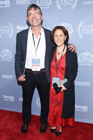 <p>Vivien Killilea/Getty</p> Stephen Gyllenhaal and Kathleen Man Gyllenhaal on Sept. 29, 2016.