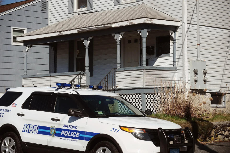On April 5, 2020, police in Milford responded to 32 Glines Ave. for reports of a disturbance.