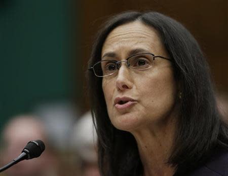 Attorney General for the State of Illinois Lisa Madigan testifies before the House Energy and Commerce Subcommittee on protecting consumer information in Washington February 5, 2014. REUTERS/Gary Cameron