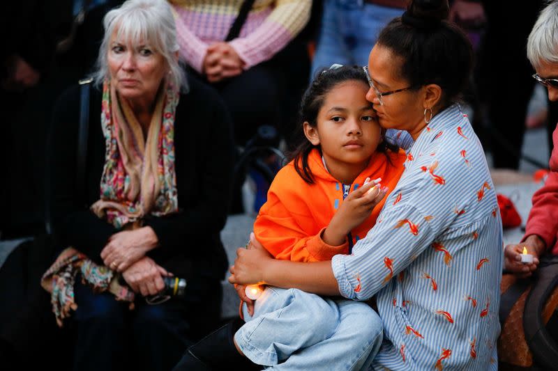 Vigil in memory of Sabina Nessa in London