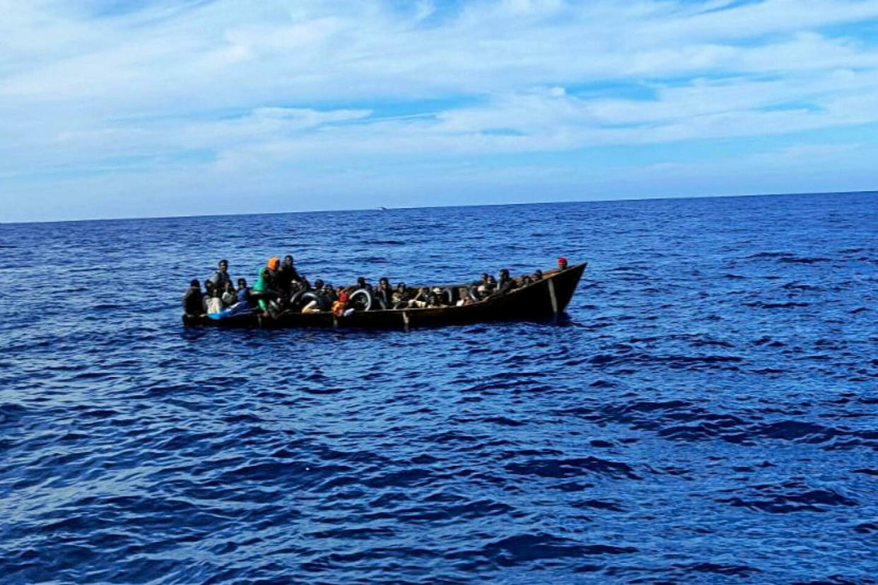 Une quarantaine de migrants ont disparu au large de Lampedusa, en Italie. (Photo d'illustration)  - Credit:Concetta Rizzo / ANSA / EPA