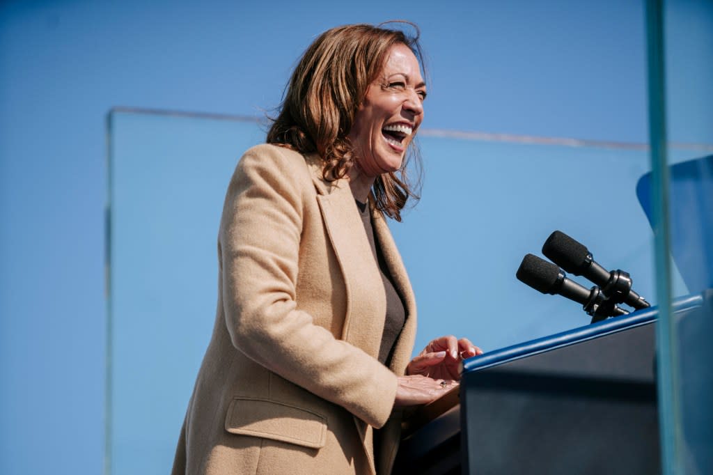 Kamala Harris has billed herself as the “underdog” in the 2024 race. Getty Images