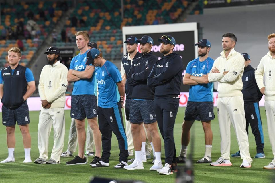 England endured a chastening Ashes tour (Darren England via AAP/PA). (PA Media)