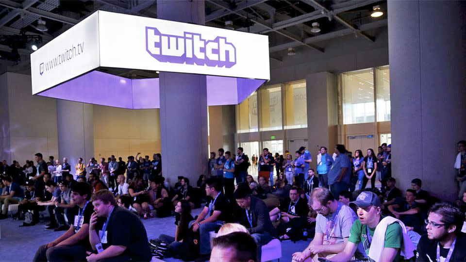 Twitch caters to the entire video game industry and popular users make a living out of entertaining other gamers. Photo: Reuters/Robert Galbraith