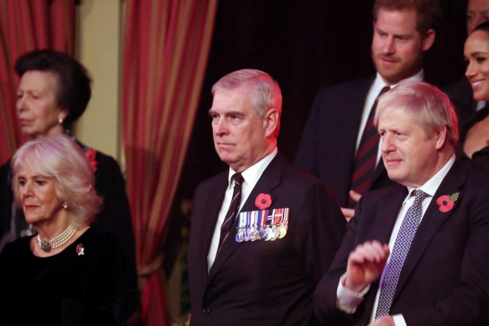 Prinz Andrew, hier abgebildet beim Royal British Legion Festival of Remembrance in der Royal Albert Hall im November. Foto: Reuters