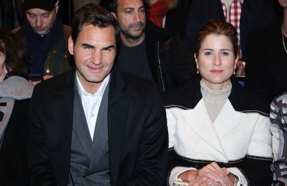 Roger Federer au défilé Chanel : apparition remarquée avec son épouse Mirka Vavrinec