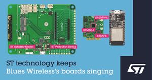 ST technology keeps Blues Wireless's boards singing
