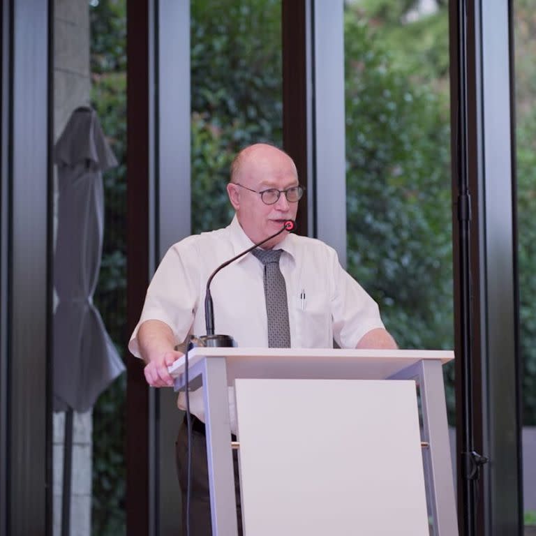 Martin Stratmann, presidente de la Sociedad Max Planck, en el Foro Futuro organizado por la embajada de Alemania