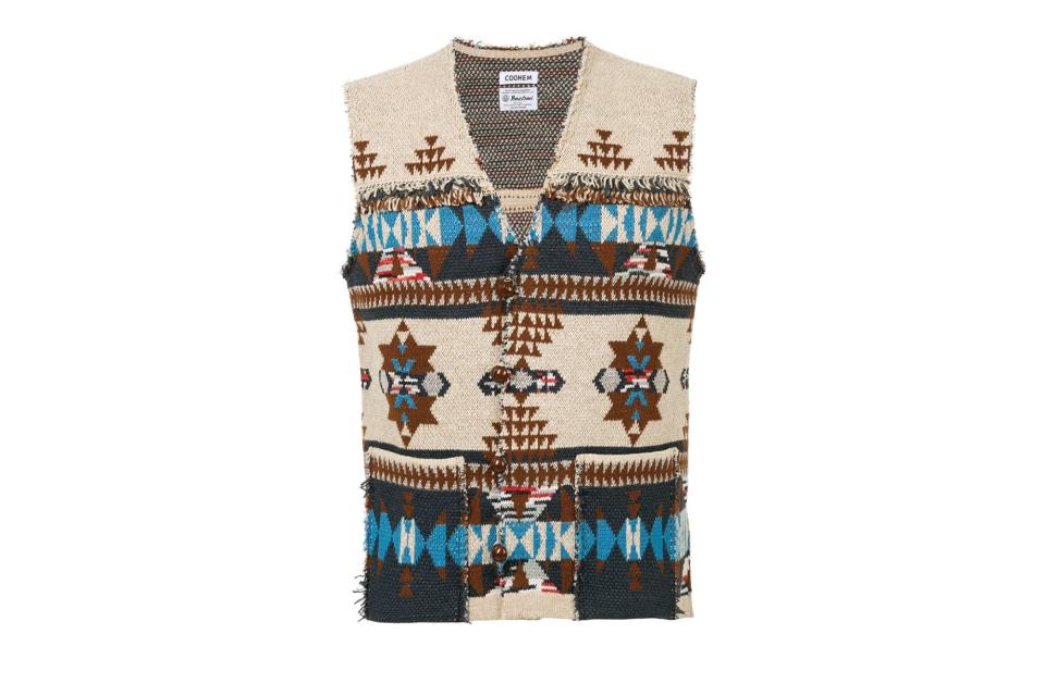 Coohem jacquard vest