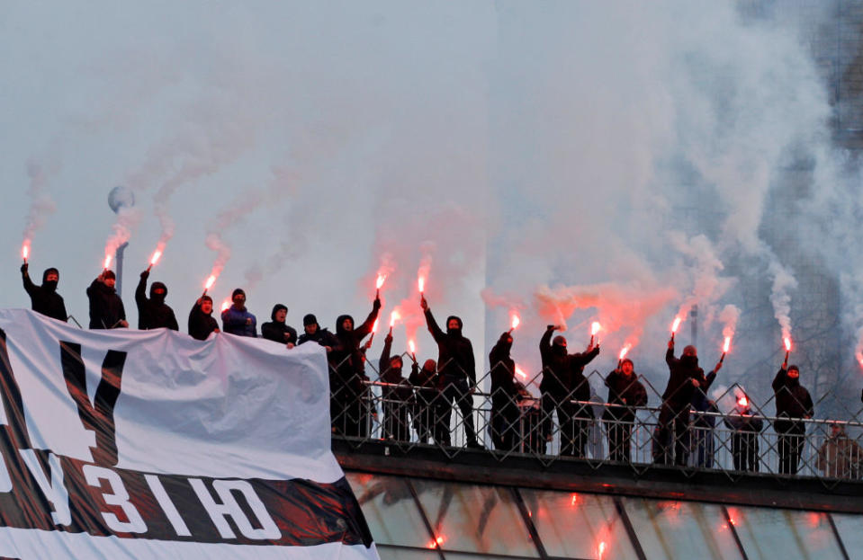 Rally against protests of Mikheil Saakashvili’s supporters in Kiev