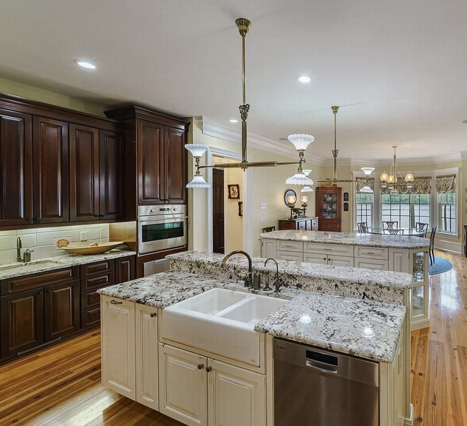 The kitchen has upscale appliances. Premier Sotheby's/provided