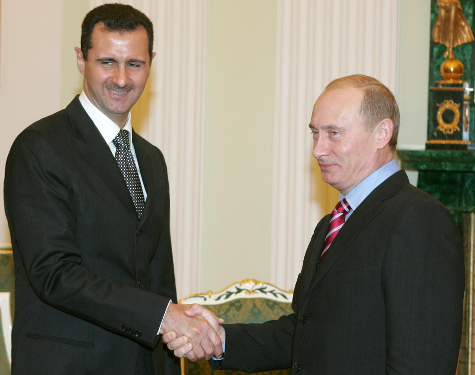 assad putin syria russia