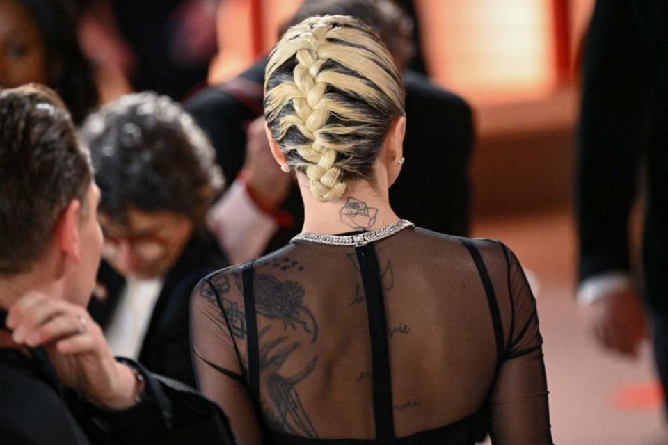 lady gaga oscars 2023 hair