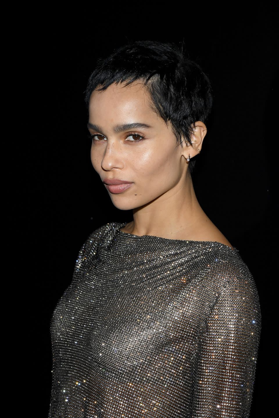 <p>A pixie cut is the best way to highlight killer bone structure, as Zoe Kravitz demonstrates. </p>