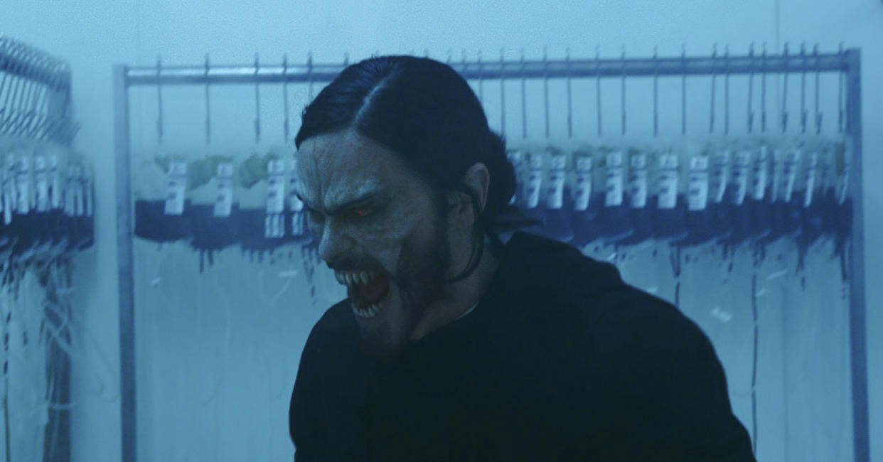 Jared Leto stars in Morbius. (Sony Pictures)