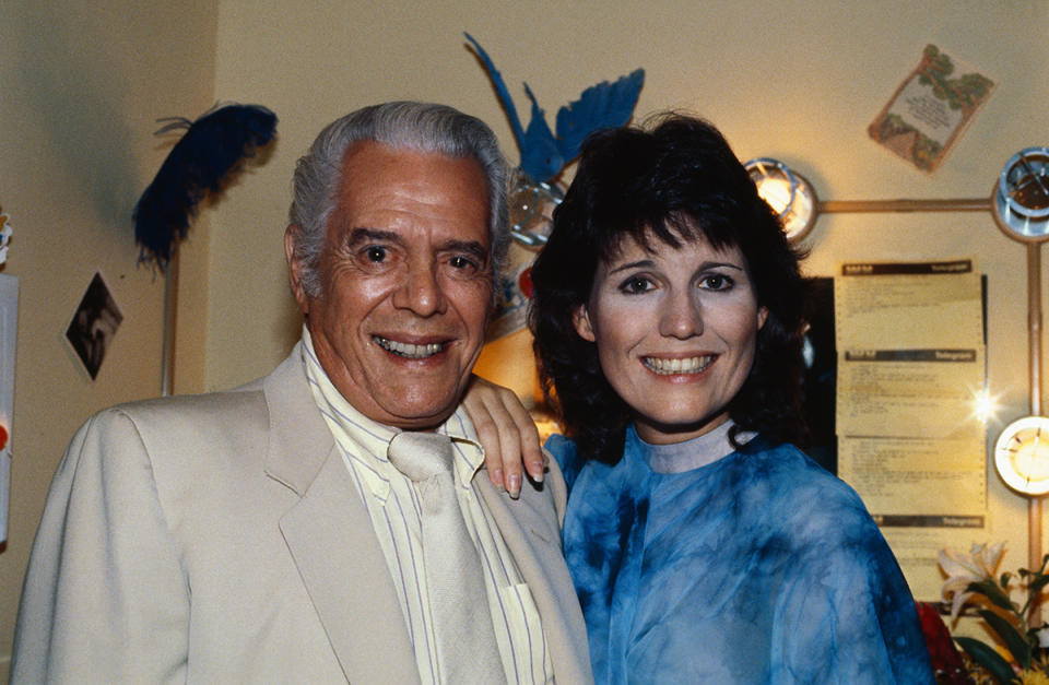 Desi Arnaz and daughter Lucie Arnaz