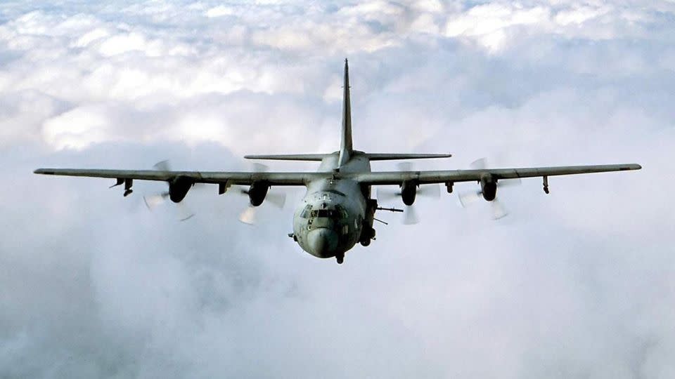 The AC-130 gunship's primary missions are close air support, air interdiction and force protection. - Shutterstock